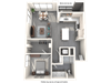 Vive Luxe Apartments A9 Floor Plan